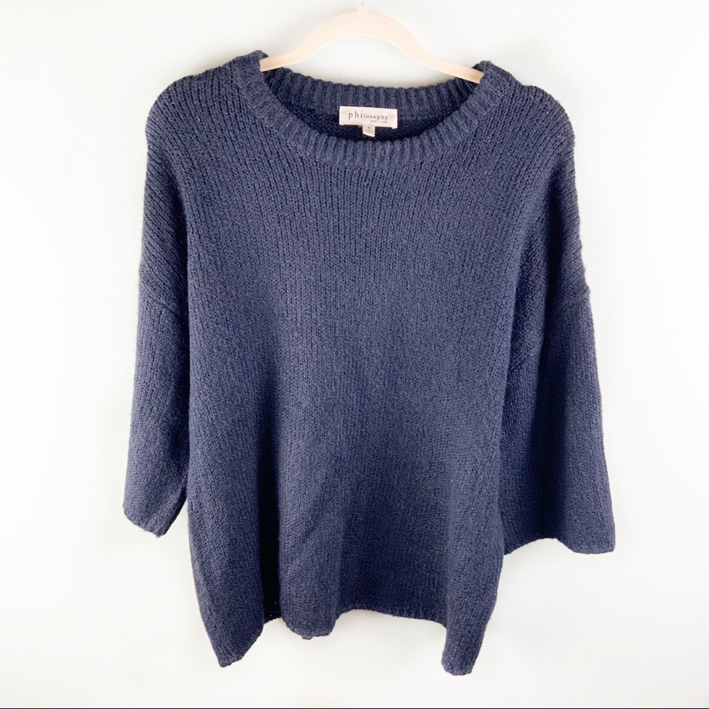 Philosophy Black Sweater